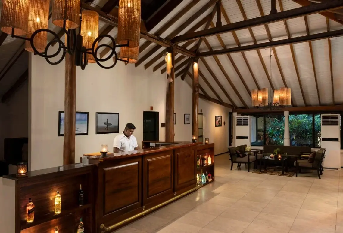 Lobby hotelu The Surf Bentota