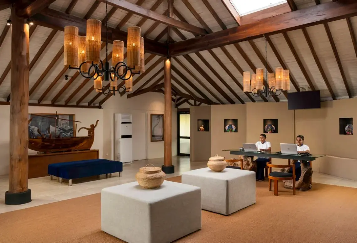 Lobby hotelu The Surf Bentota