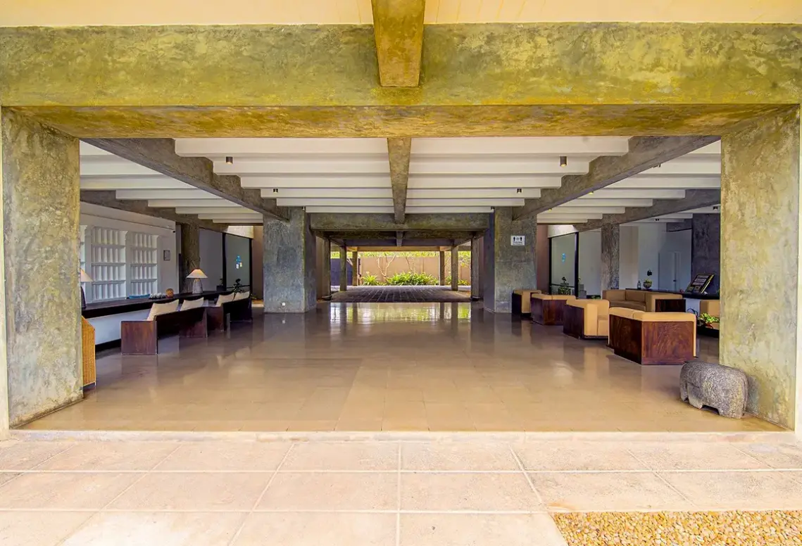 Lobby hotelu The Temple Tree Resort & Spa