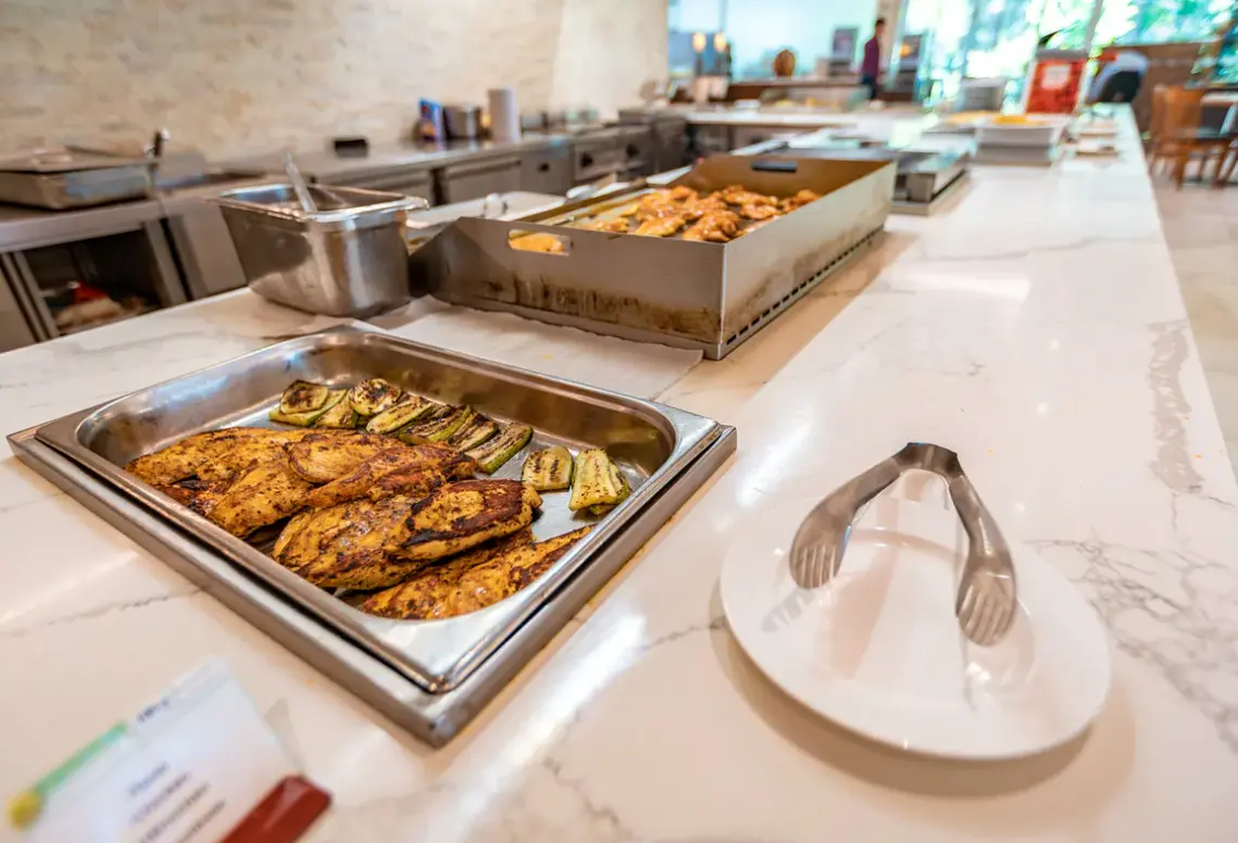 Restauracja i jedzenie w hotelu Vita Park