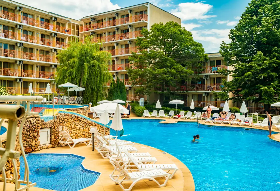 Basen w hotelu Vita Park