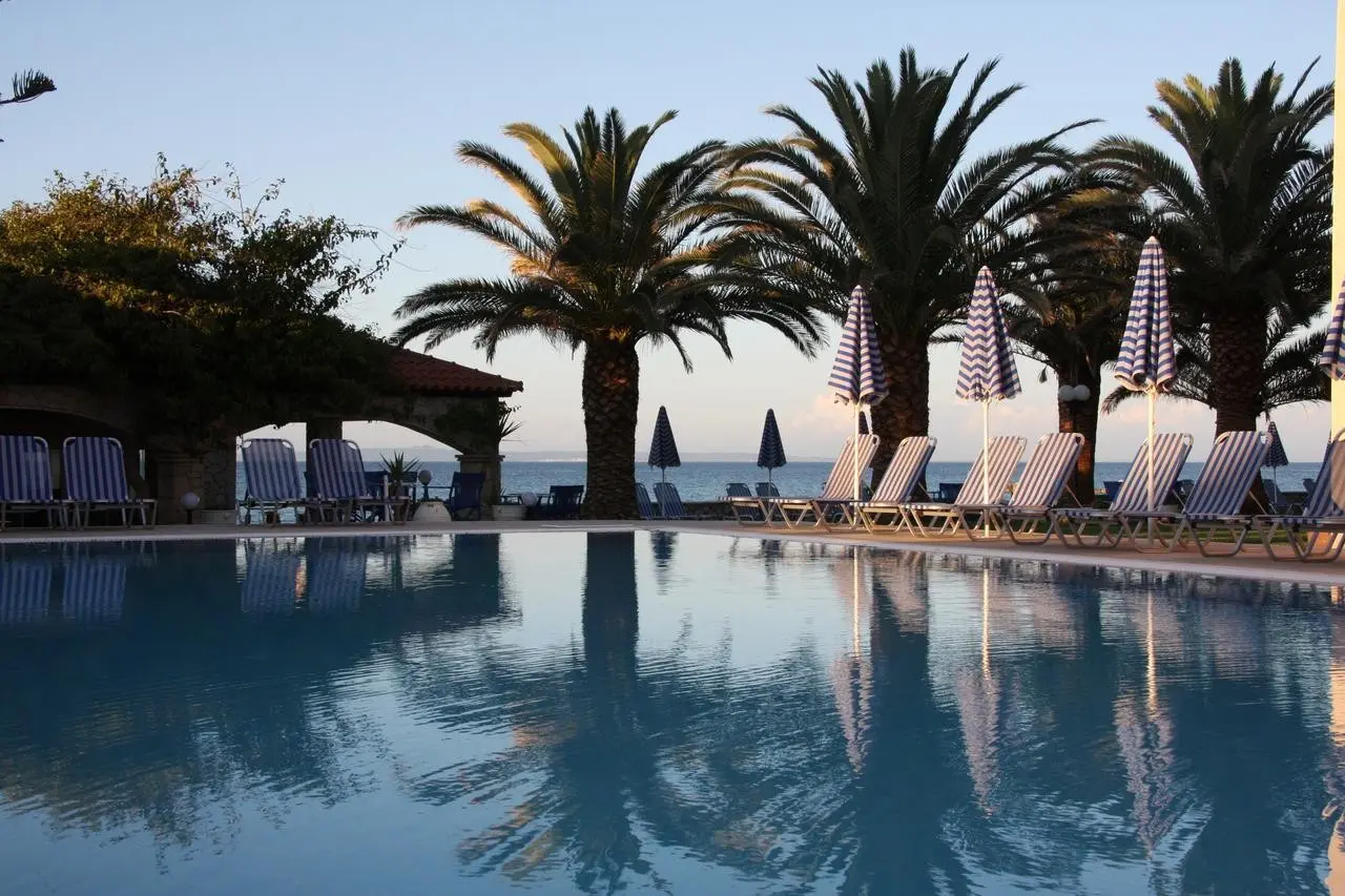 Basen w hotelu Zakantha Beach